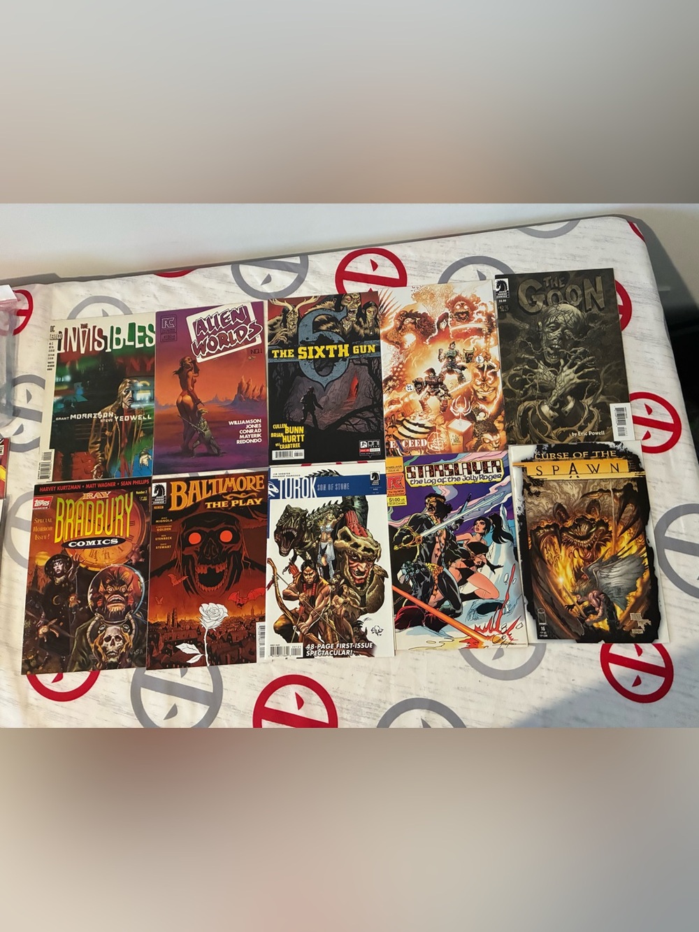 Indie Comic Lot Spawn Goon Sixth Gun Baltimore Invisibles 10+ Books High Grade